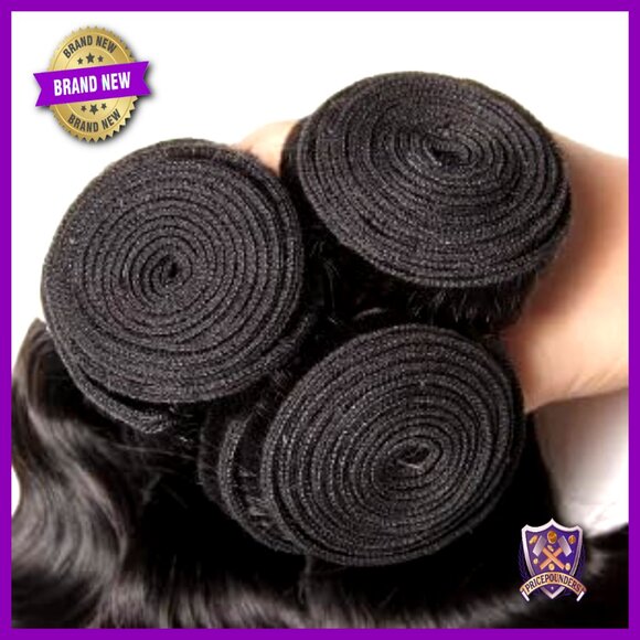 Body Wave Human Hair Extensions 16 18 20 Inch 3 Bundles Virgin Brazilian
